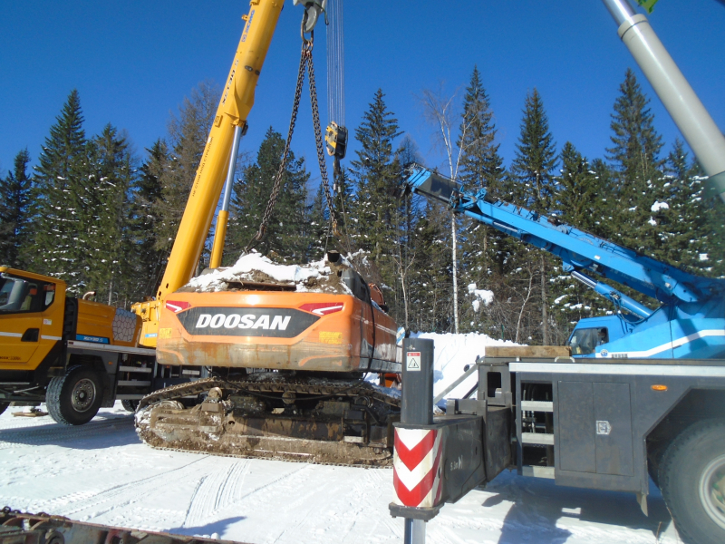 Doosan DX490 Экскаватор HV Market