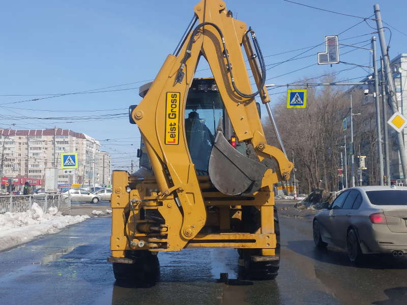 LEIST GROSS 788 Экскаватор-погрузчик HV Market