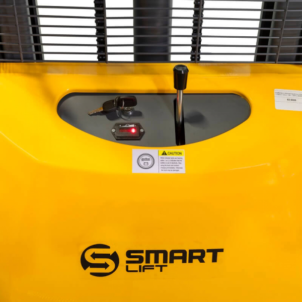 Штабелер с электроподъемом CDD15B-E (1500 кг, 3,5 м, 12В / 120Ач) SMARTLIFT (SMART) HV Market