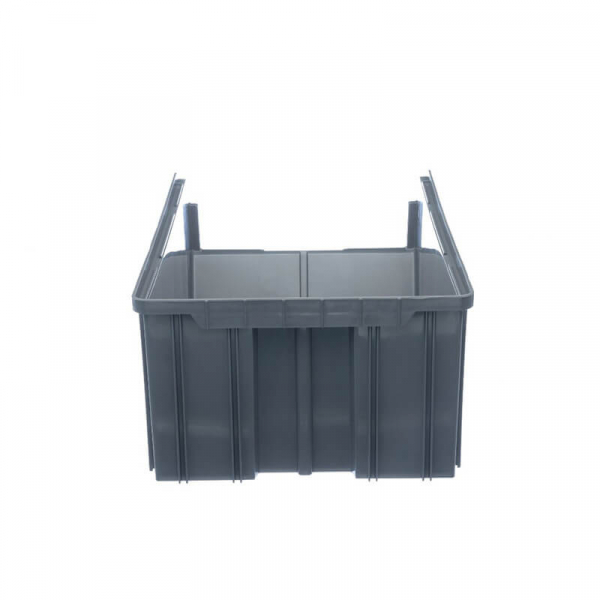 V-4 Пластиковый ящик серый, (502х305х186) 20 литров HV Market