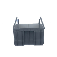V-4 Пластиковый ящик серый, (502х305х186) 20 литров HV Market