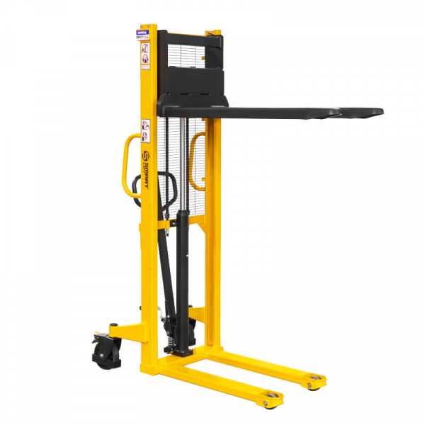 Ручной гидравлический штабелер SDA 1516 (1500 кг, 1,6 м, фиксированные вилы) SMARTLIFT (SMART) HV Market