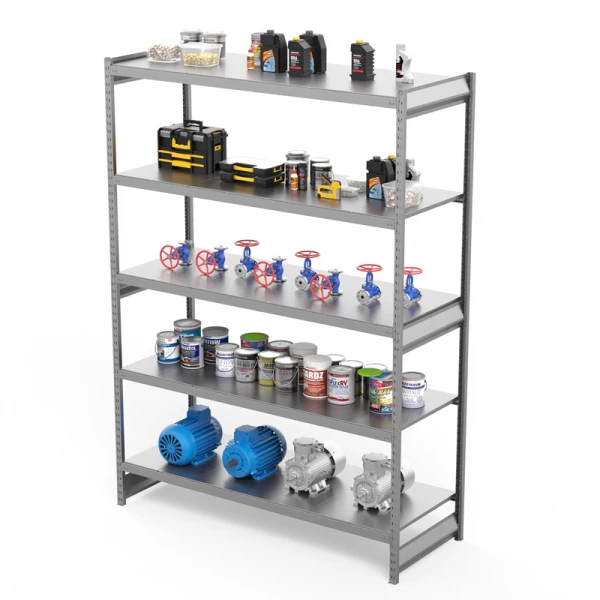 Стеллаж грузовой СГ Ультра (2500х1800х600) 5 ярусов, цинк HV Market