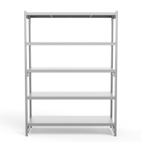 Стеллаж грузовой СГ Ультра (2500х1800х600) 5 ярусов, цинк HV Market