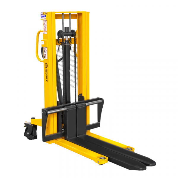 Ручной гидравлический штабелер SDA 1020 (1000 кг, 2 м, вилы 300-850 мм) SMARTLIFT (SMART) HV Market