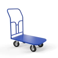 Тележка платформенная ТПТ (г/п 300 кг, 900x600 мм, колеса пневматические 250 мм) HV Market