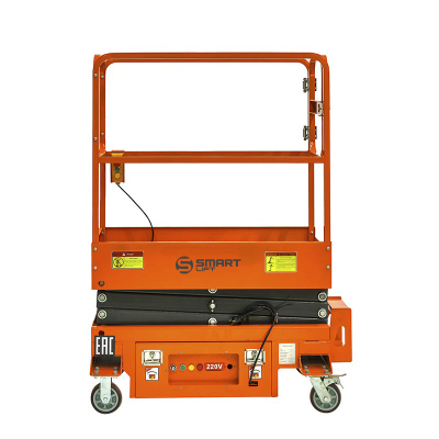 Подъемник ножничный несамоходный SJY-0.3-3 (220В, 300 кг, 3 м) SMARTLIFT (SMART) HV Market