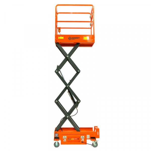 Подъемник ножничный несамоходный SJY-0.3-3 (220В, 300 кг, 3 м) SMARTLIFT (SMART) HV Market