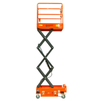 Подъемник ножничный несамоходный SJY-0.3-3 (220В, 300 кг, 3 м) SMARTLIFT (SMART) HV Market