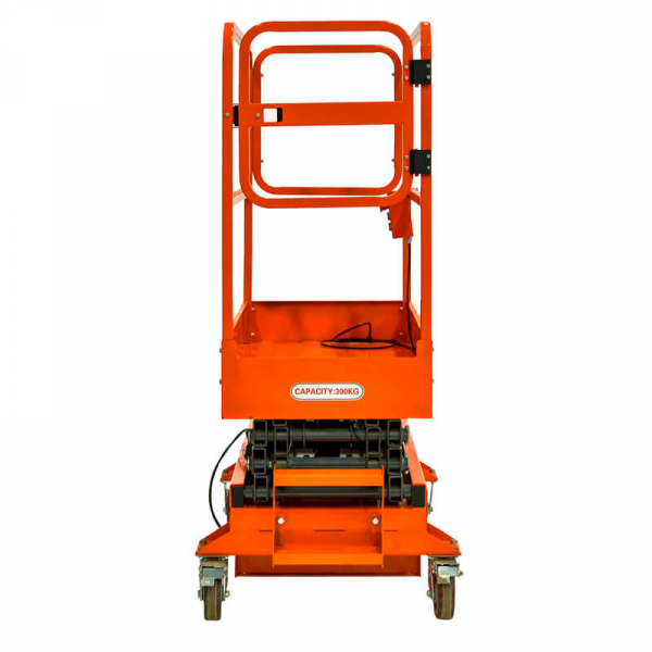 Подъемник ножничный несамоходный SJY-0.3-3.9 (AC&DC, 300 кг, 3,9 м) SMARTLIFT (SMART) HV Market