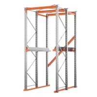 Стеллаж набивной паллетный (3000х1580х1800 мм), 1 линия, 2 яруса HV Market