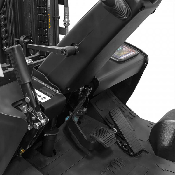Электропогрузчик трёхопорный CPD18TVL (1800 кг, 4,8 м, li-ion 80В / 205Ач) SMARTLIFT HV Market