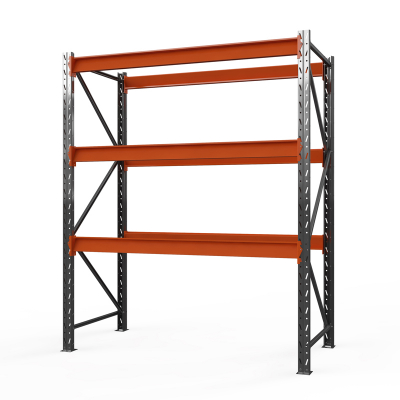 Стеллаж металлический ОПТИМА, 4000х1250х785 мм. Полки: 3 шт. без настила HV Market