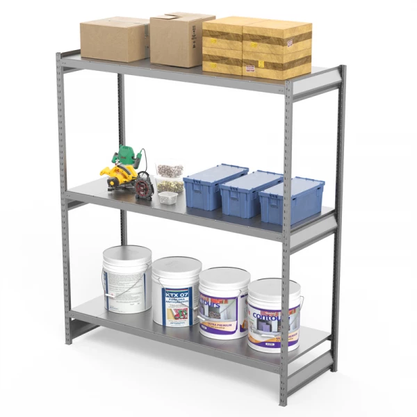 Стеллаж грузовой СГ Ультра (2500х1200х800) 3 яруса, без настила, для шин, дисков, колес (СГУ 251208бн)