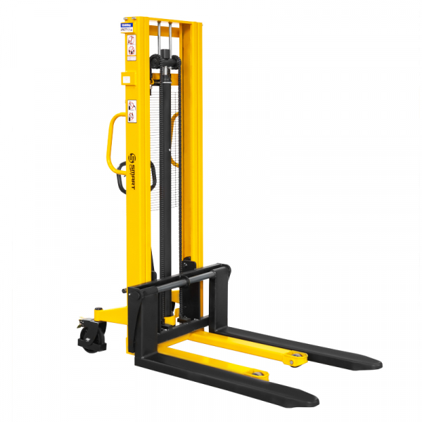 Ручной гидравлический штабелер SDA 1530 (1500 кг, 3 м, вилы 300-850 мм) SMARTLIFT (SMART) HV Market