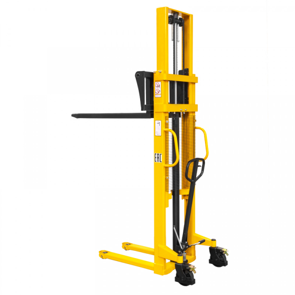 Ручной гидравлический штабелер SDA 1530 (1500 кг, 3 м, вилы 300-850 мм) SMARTLIFT (SMART) HV Market