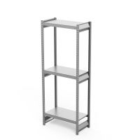 Стеллаж грузовой СГ Ультра (2500х1200х600 мм) 3 яруса, цинк (СГУ 2512063) HV Market