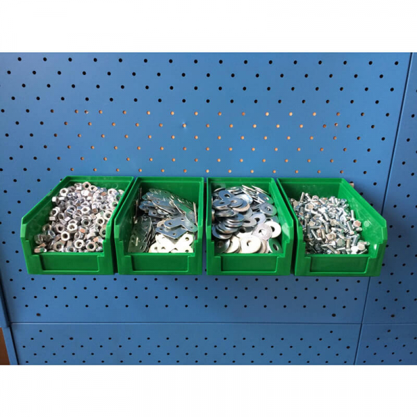 Органайзер настенный V-2-650 зеленый (4 ящика V-2) HV Market