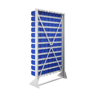 Стойка 1150х2000 односторонняя В1-00-12-00  (синий) HV Market