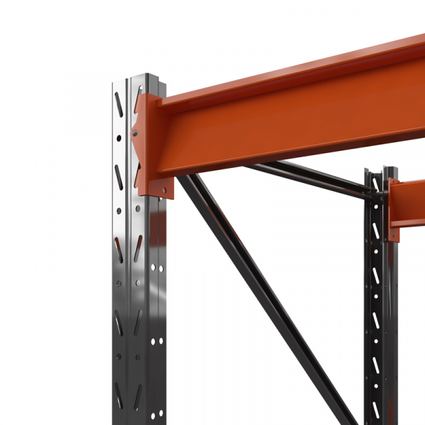 Стеллаж металлический ОПТИМА, 3500х2500х785 мм. Полки: 4 шт. без настила HV Market