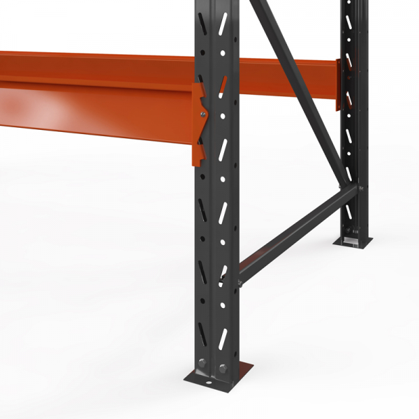 Стеллаж металлический ОПТИМА, 4000х1250х785 мм. Полки: 6 шт. без настила HV Market