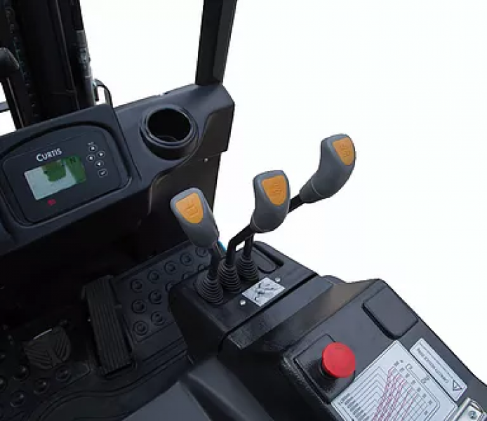 Электрический вилочный погрузчик FE4P25N Triplex mast (Литий 412Ач, FFL, В-4800мм) HV Market