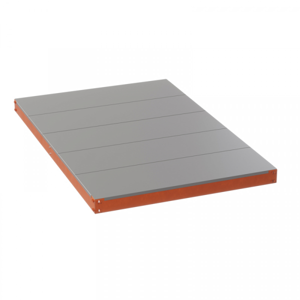 Ярус стеллажа Профи Т, металлический сплошной настил с усилением (1540х500 мм) HV Market