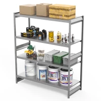 Стеллаж грузовой СГ Ультра (2000х2100х800) 4 яруса, цинк HV Market