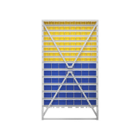 Стойка 1150х2000 односторонняя В1-08-06-00  (желтый/синий) HV Market