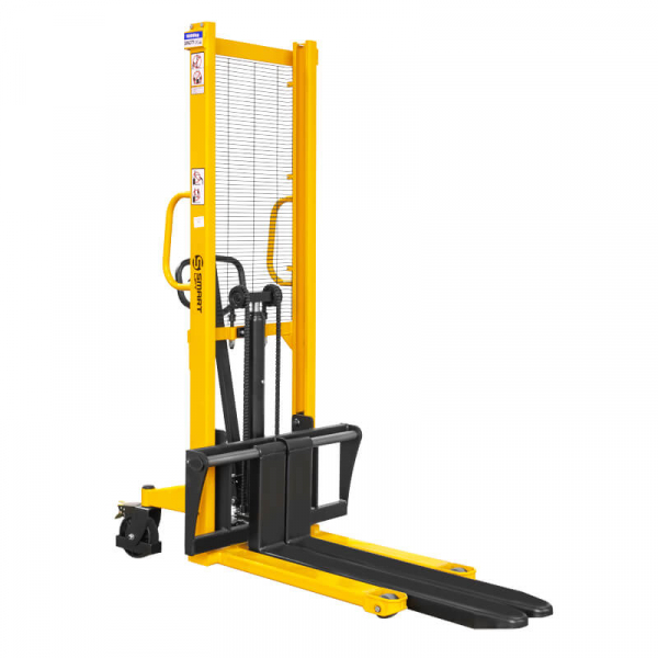 Ручной гидравлический штабелер SDA 2016 (2000 кг, 1,6 м, вилы 300-850 мм) SMARTLIFT (SMART) HV Market