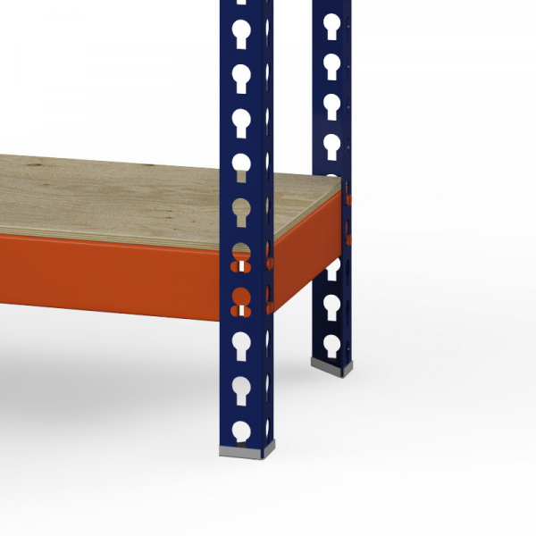 Стеллаж Профи Т (2000/1540/500), 3 яруса фанера HV Market