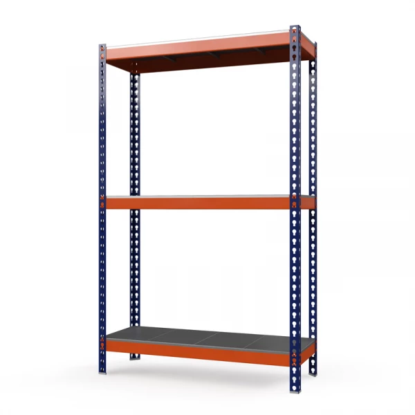 Стеллаж Профи Т (2000/1540/770), 3 яруса металл оц., с усилителем HV Market