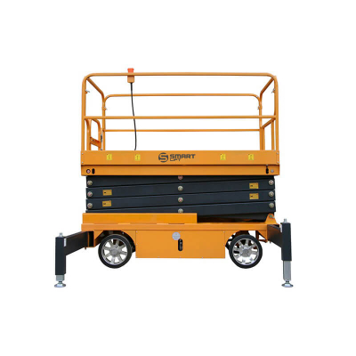 Подъемник ножничный несамоходный SJY-0.5-9 (AC/DC, 500 кг, высота подъема 9 м) SMART HV Market