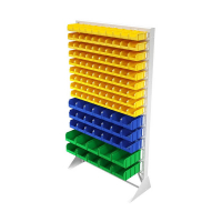 Стойка 1150х2000 односторонняя В1-10-03-02  (желтый/синий/зеленый) HV Market