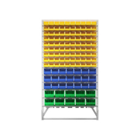 Стойка 1150х2000 односторонняя В1-10-03-02  (желтый/синий/зеленый) HV Market