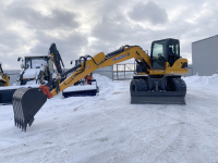 Мини-экскаватор QUADTRAC E130WH (12т, кабина, квикаплер, Желтый 2023 год) HV Market