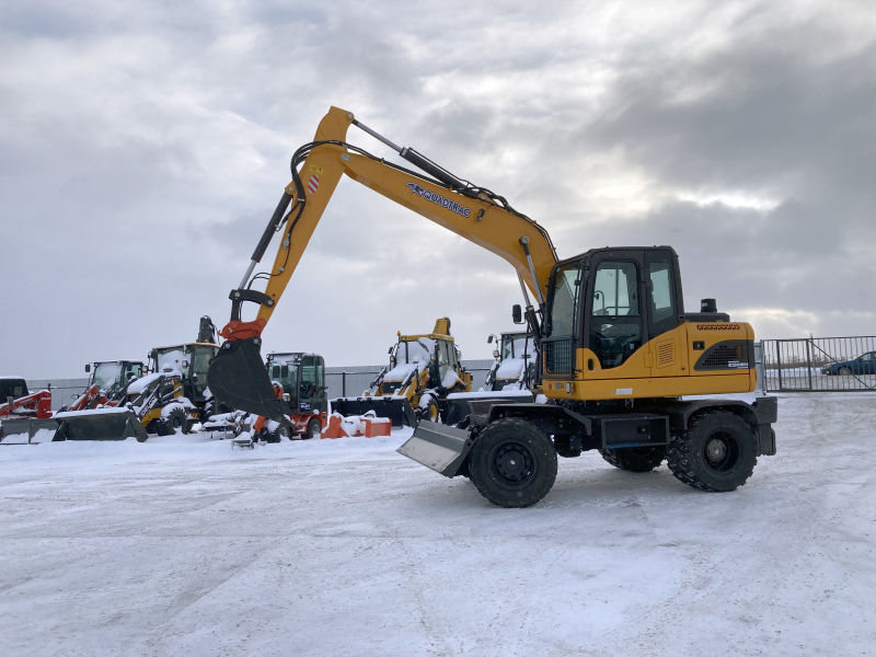 Мини-экскаватор QUADTRAC E130WH (12т, кабина, квикаплер) HV Market