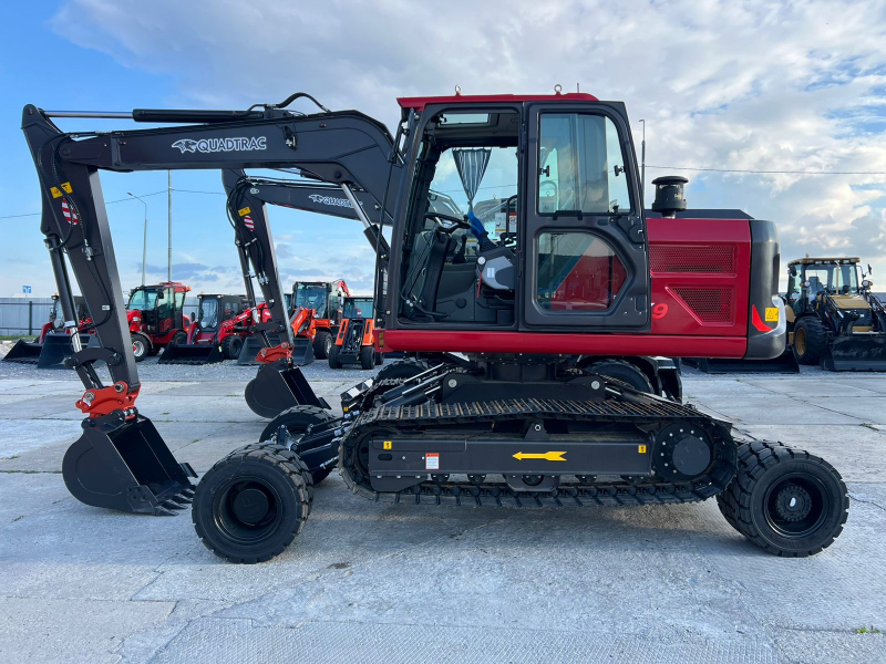 Мини-экскаватор QUADTRAC X9R HV Market