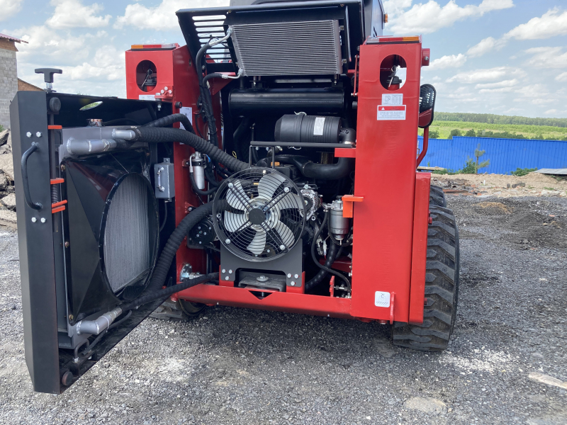 Мини-погрузчик QUADTRAC SSL95 MAX (950 кг кондиционер ковш 4-1) HV Market