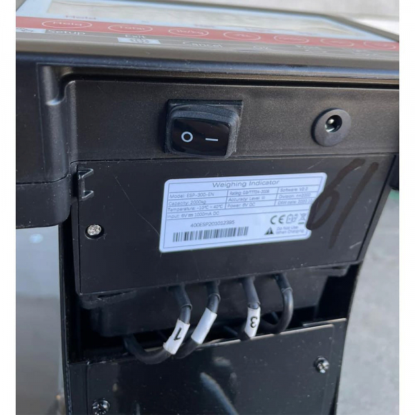 Гидравлическая тележка с весами и принтером OX 20VP OXLIFT 2000 кг HV Market