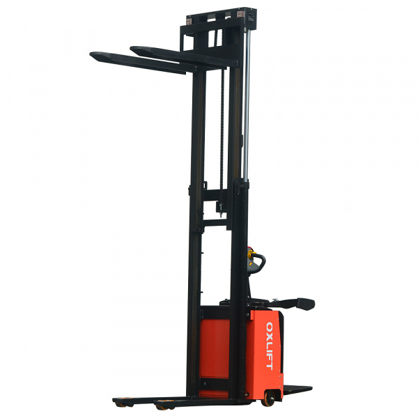 Самоходный штабелер OXLIFT BX20-4X 3600 мм 2000 кг с платформой для оператора с двумя гидроузлами HV Market