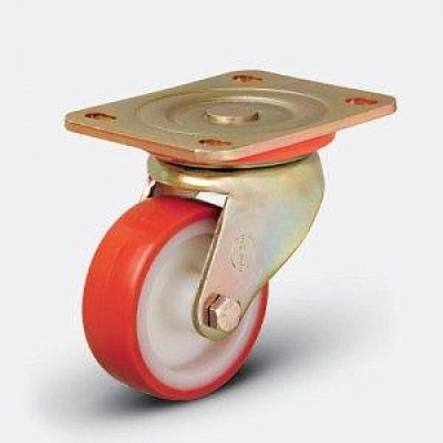 Колесо большегрузное ED01 ZBP ⌀ 150 полиуретановое поворотное HV Market