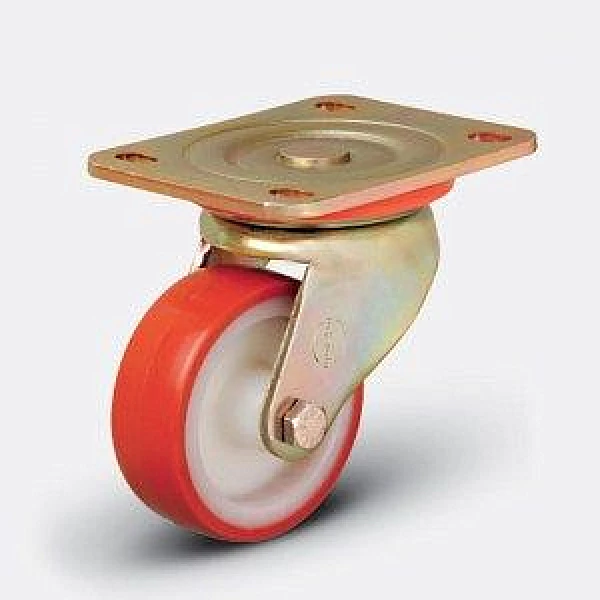 Колесо большегрузное полиуретановое ED01 ZBP ⌀ 200 поворотное HV Market