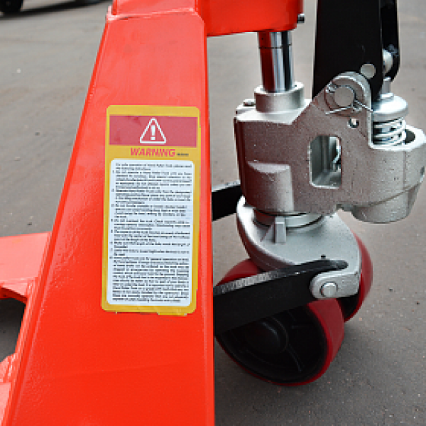 Ручная гидравлическая тележка низкопрофильная OXLIFT OX10-L35 35 мм 1000 кг HV Market