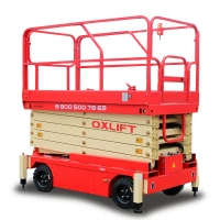 Ножничный подъемник QX-050-090 AC/DC OXLIFT 9000 мм 500 кг HV Market