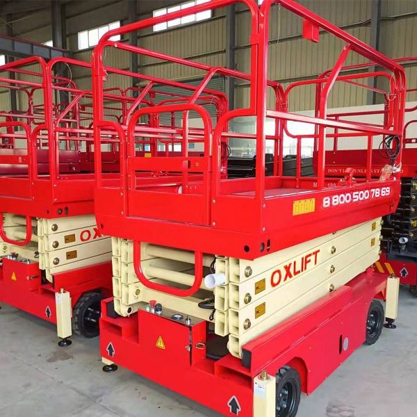 Ножничный подъемник QX-050-090 AC/DC OXLIFT 9000 мм 500 кг HV Market