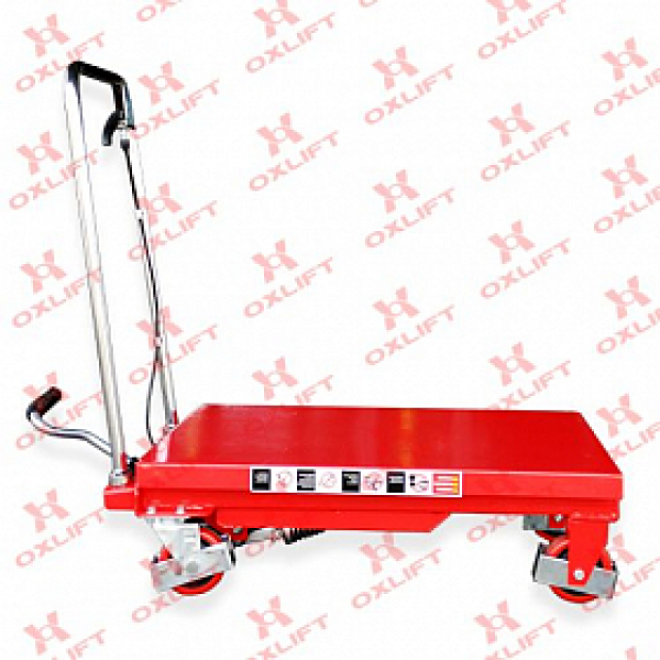 Гидравлический подъемный стол OX F-80 OXLIFT 800 кг 1000 мм 1016/510/60 мм HV Market