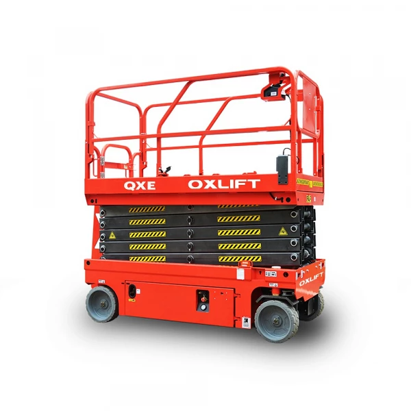 Самоходный ножничный подъемник QXE 08230E OXLIFT 6000 мм 230 кг