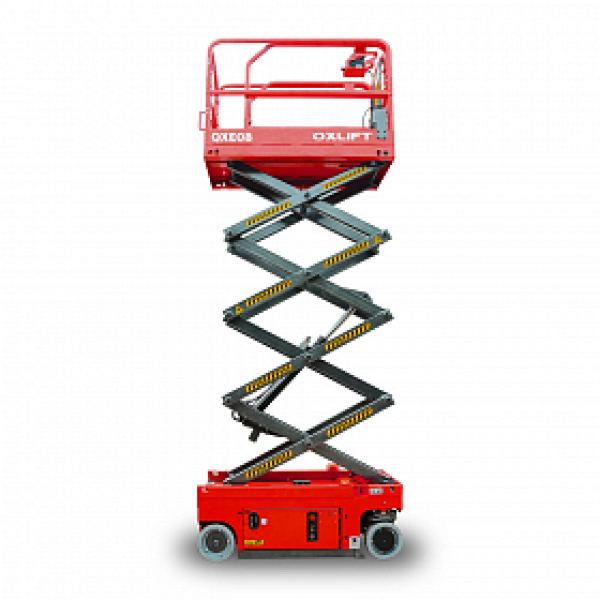 Самоходный ножничный подъемник QXE 08230E OXLIFT 6000 мм 230 кг