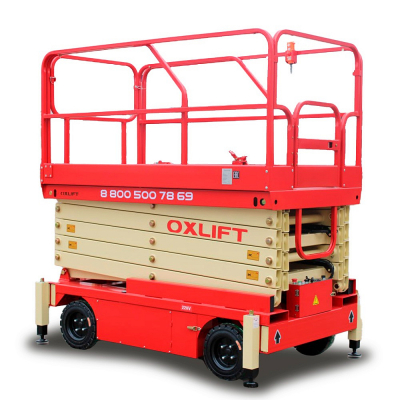 Ножничный подъемник передвижной OXLIFT QX-050-070 7000 мм 500 кг с выдвижной платформой HV Market
